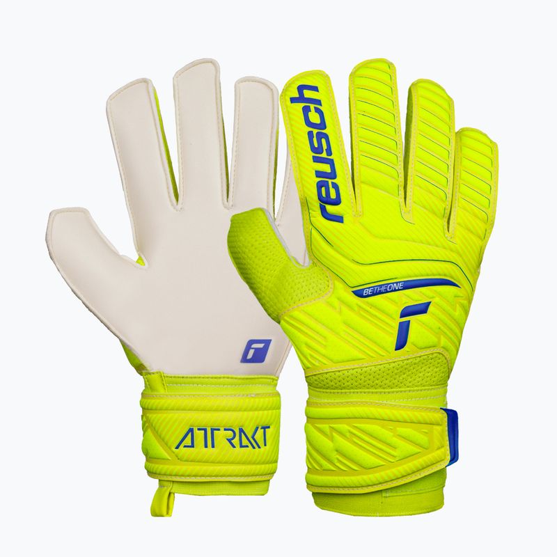 Reusch brankářské rukavice Attrakt Solid yellow 5270515-2001 5