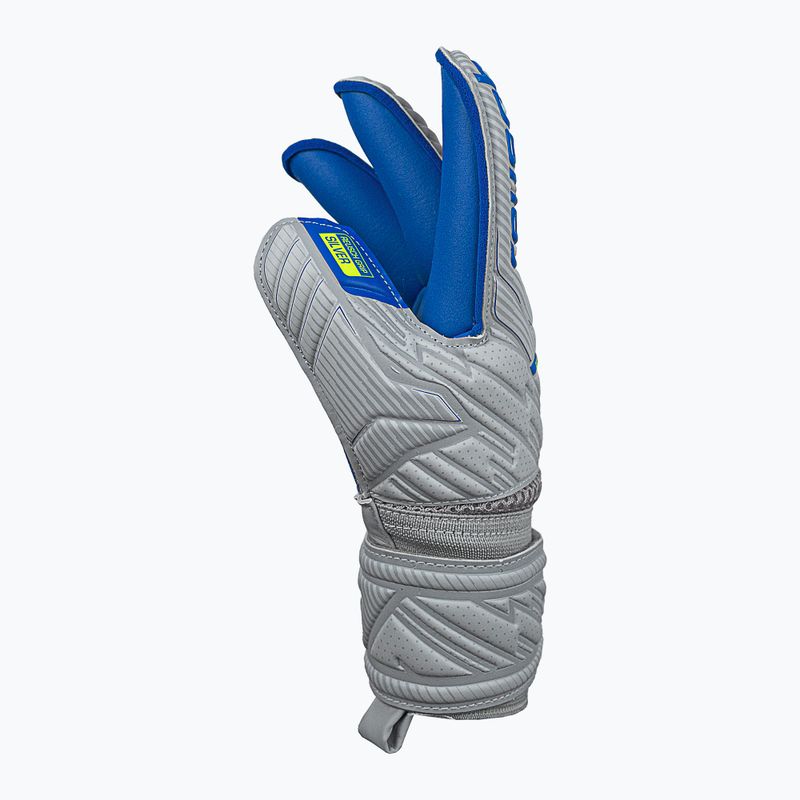 Reusch Attrakt Silver Roll Finger Junior Grey Brankářské rukavice 5272217 7