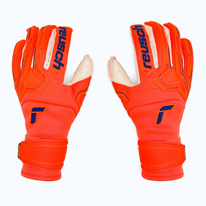 Reusch Attrakt Freegel SpeedBump brankářské rukavice oranžové 5270079