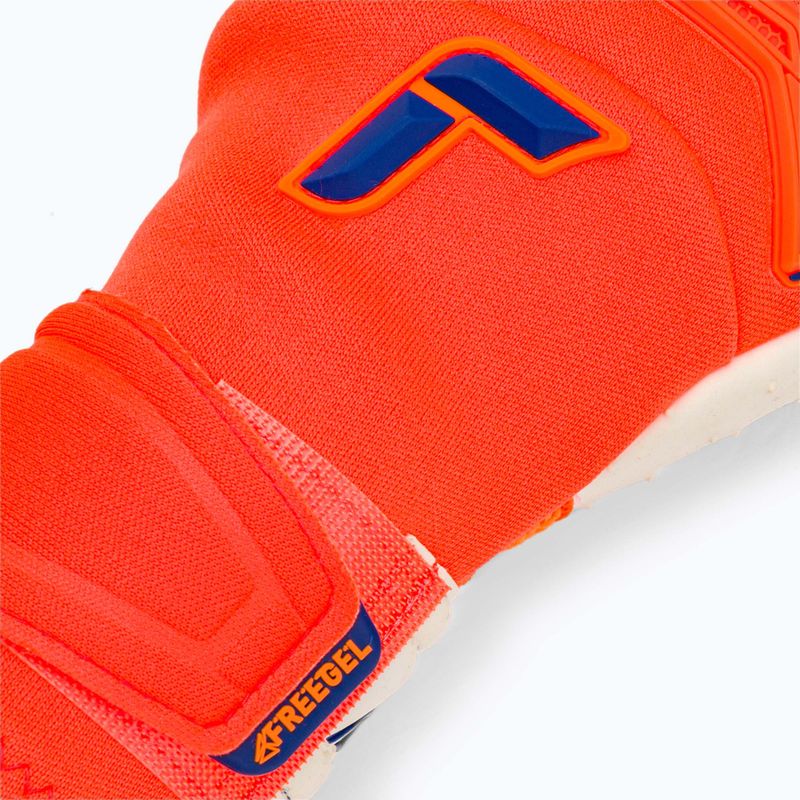 Reusch Attrakt Freegel SpeedBump brankářské rukavice oranžové 5270079 4