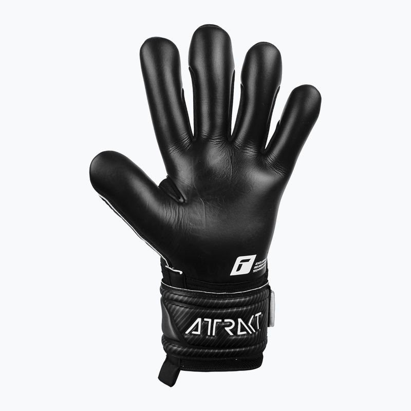 Dětské brankářské rukavice Reusch Attrakt Infinity Finger Support černé 5272720 7
