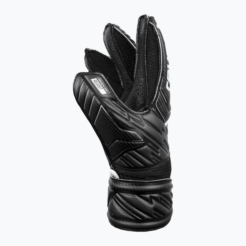 Reusch Attrakt Resist Finger Support Junior dětské brankářské rukavice černé 5272610 7