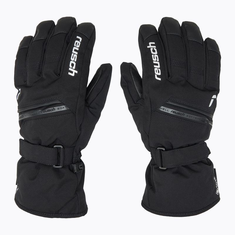 Lyžařské rukavice Reusch Morris GORE-TEX black/white 3