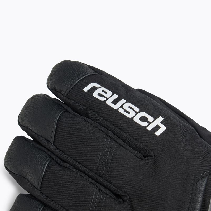 Lyžařské rukavice Reusch Morris GORE-TEX black/white 4