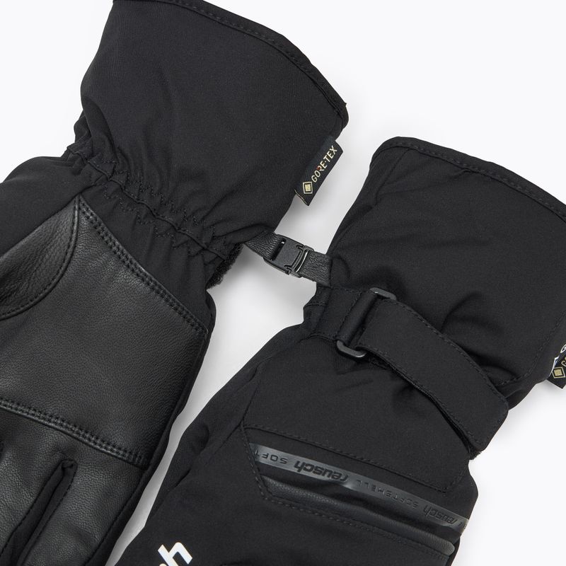 Lyžařské rukavice Reusch Morris GORE-TEX black/white 5