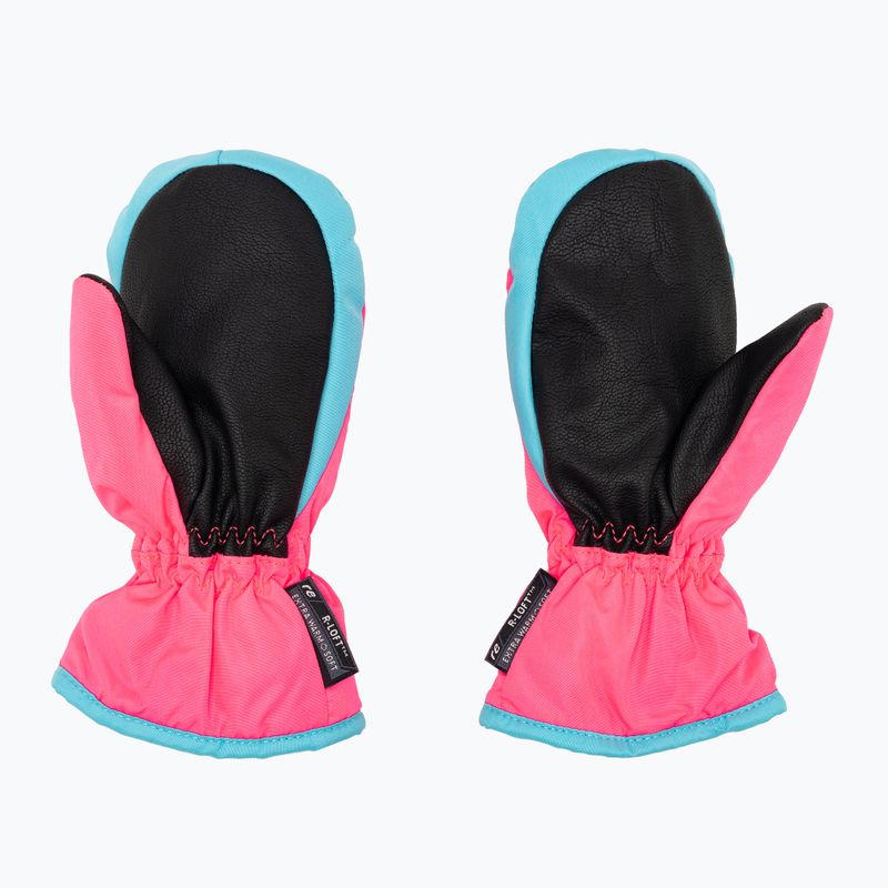Dětské lyžařské rukavice Reusch Ben Mitten knockout pink/bachelor button 2