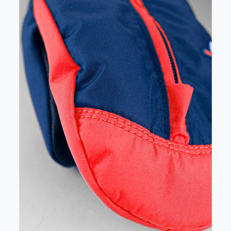 Dětské lyžařské rukavice Reusch Ben Mitten dress blue/cherry tomato 4