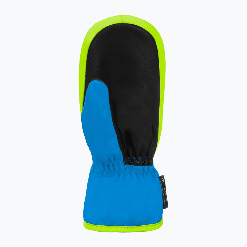 Dětské lyžařské rukavice Reusch Ben Mitten brilliant blue/safety yel 3