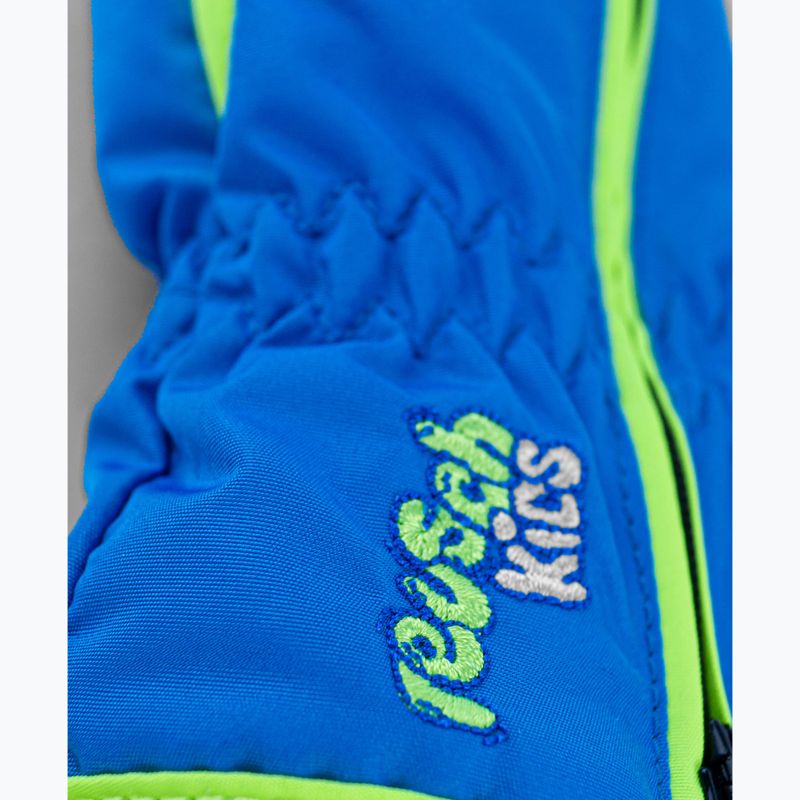 Dětské lyžařské rukavice Reusch Ben Mitten brilliant blue/safety yel 6