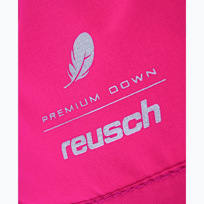Dětské lyžařské rukavice Reusch Kaden Down R-Tex XT Mitten pink glo 4