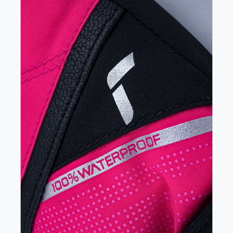 Dětské lyžařské rukavice Reusch Kaden Down R-Tex XT Mitten pink glo 5