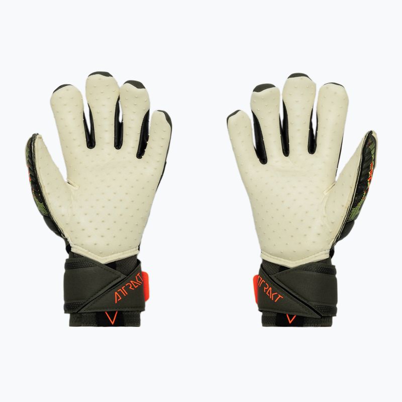 Brankářské rukavice Reusch Attrakt Speedbump Ortho-Tec zelené 5370078-5556 2