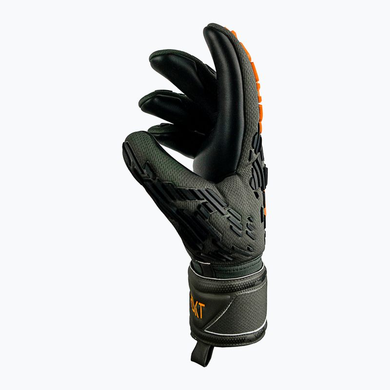 Brankářské rukavice Reusch Attrakt Freegel Silver zeleno-oranžové 6