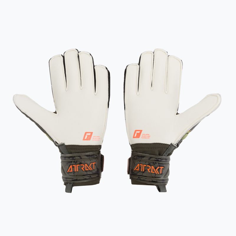 Brankářské rukavice Reusch Attrakt Grip zelené 5370018-5556 2