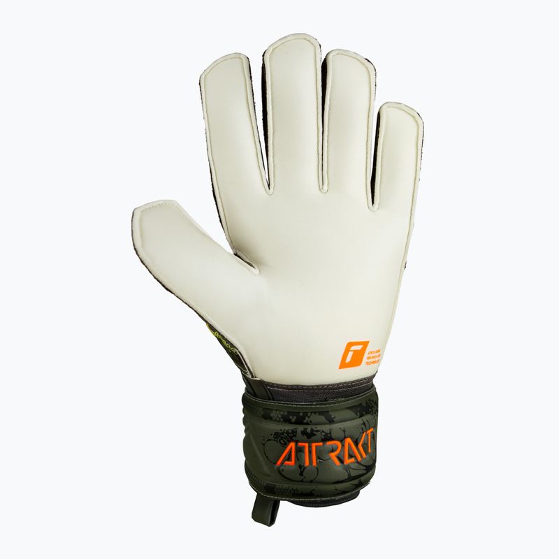 Brankářské rukavice Reusch Attrakt Solid zelené 5370016-5556 6