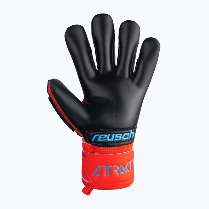 Reusch Attrakt Freegel Gold Finger Support Brankářské rukavice červené 5370130-3333 5