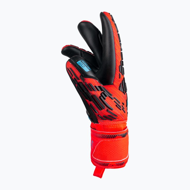 Reusch Attrakt Freegel Gold Finger Support Brankářské rukavice červené 5370130-3333 6