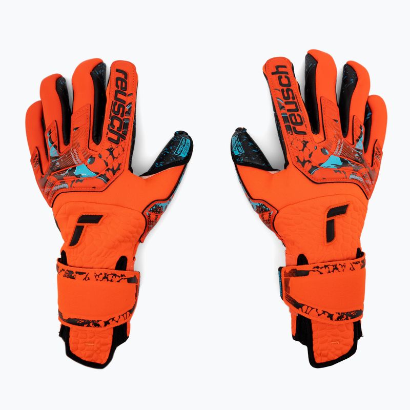 Reusch Attrakt Fusion Guardian AdaptiveFlex brankářské rukavice červené 5370985-3333