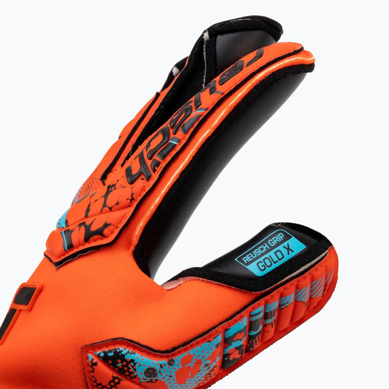 Reusch Attrakt Gold X Evolution Cut brankářské rukavice červené 5370964-3333 3