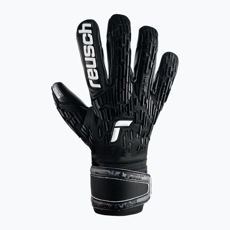 Reusch Attrakt Freegel Gold X zelené brankářské rukavice 5370935-5556 4