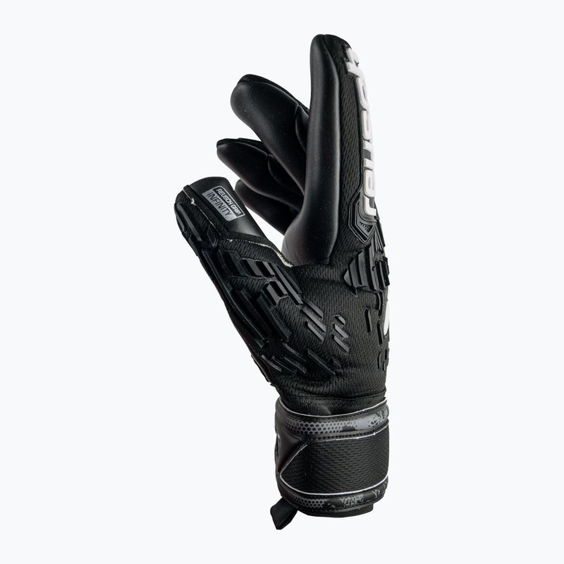 Reusch Attrakt Freegel Gold X zelené brankářské rukavice 5370935-5556 6