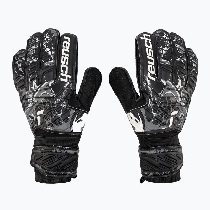 Reusch Attrakt Solid brankářské rukavice černé 5370515-7700