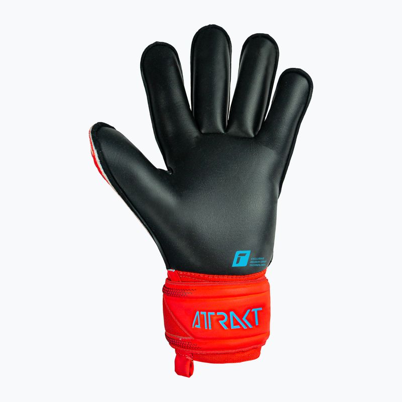 Reusch Attrakt Gold Roll Finger Brankářské rukavice červené 5370137-3333 6