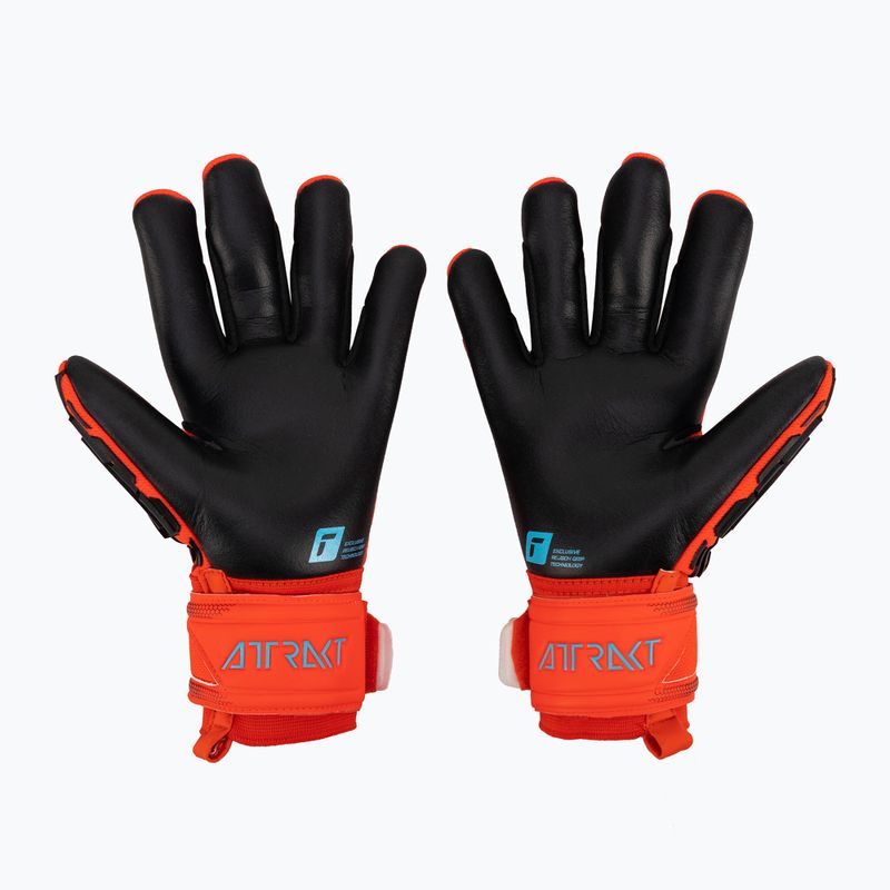 Reusch Attrakt Freegel Silver brankářské rukavice červené 5370235-3333 2