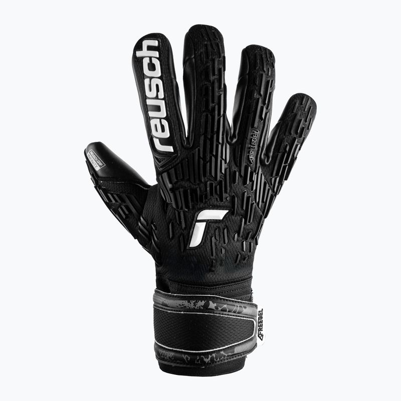 Reusch Attrakt Freegel Infinity Finger Support Brankářské rukavice černé 5370730-7700 4