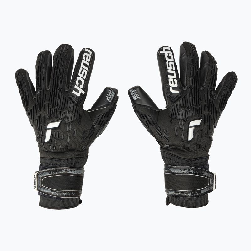 Reusch Attrakt Freegel Infinity Finger Support Brankářské rukavice černé 5370730-7700
