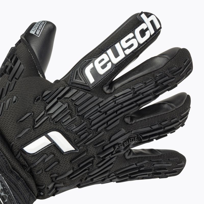 Reusch Attrakt Freegel Infinity Finger Support Brankářské rukavice černé 5370730-7700 3