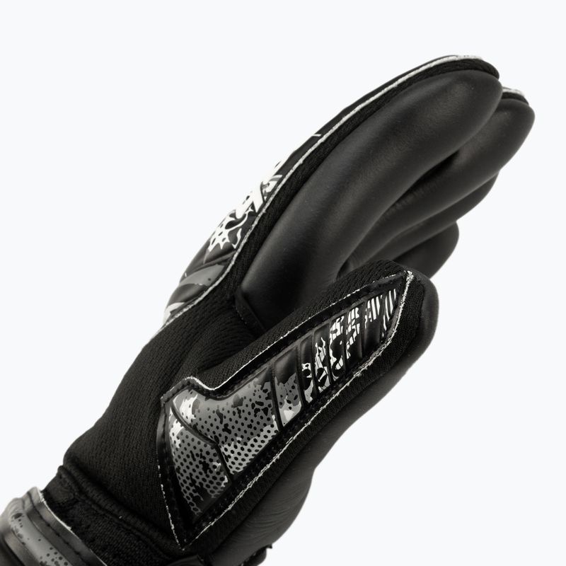 Reusch Attrakt Infinity Finger Support Junior dětské brankářské rukavice černé 5372720-7700 3
