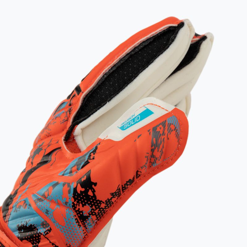 Reusch Attrakt Solid Finger Support Junior dětské brankářské rukavice červené 5372510-3334 3