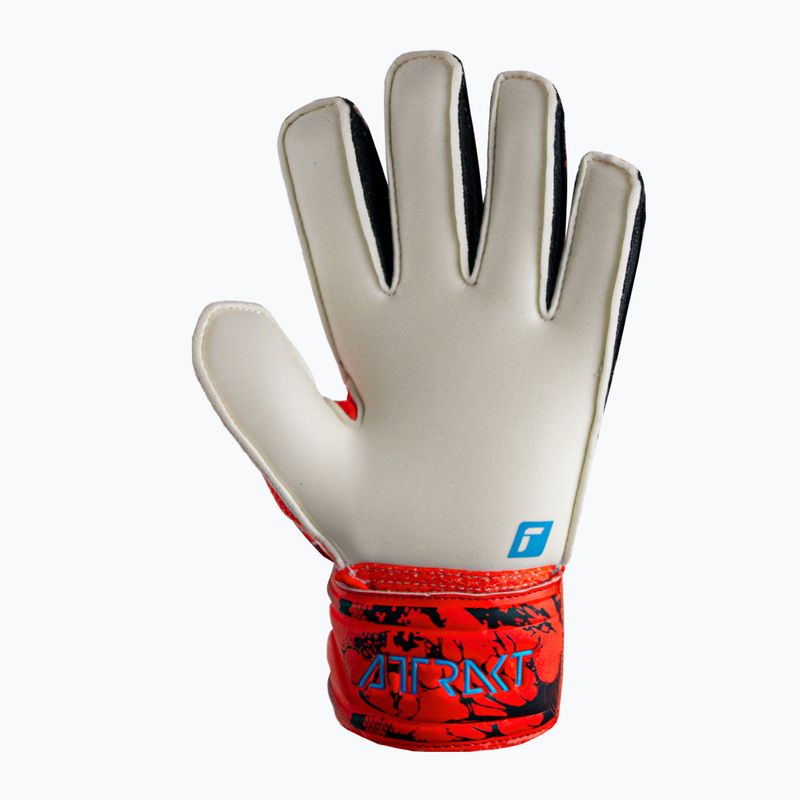 Reusch Attrakt Solid Finger Support Junior dětské brankářské rukavice červené 5372510-3334 5