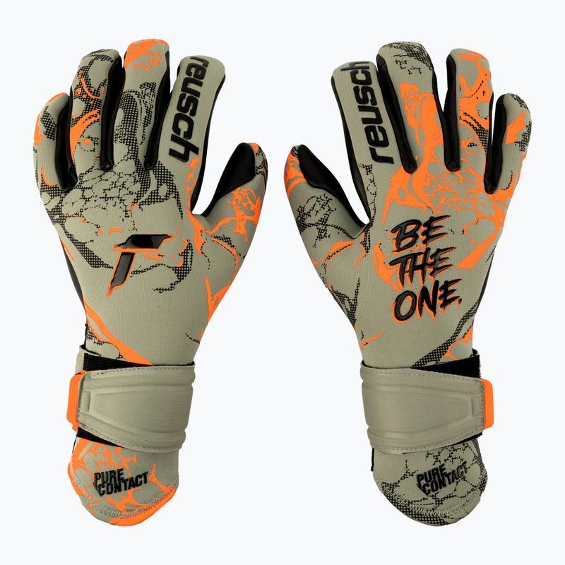 Reusch Pure Contact Gold brankářské rukavice zelené 5370100-5444