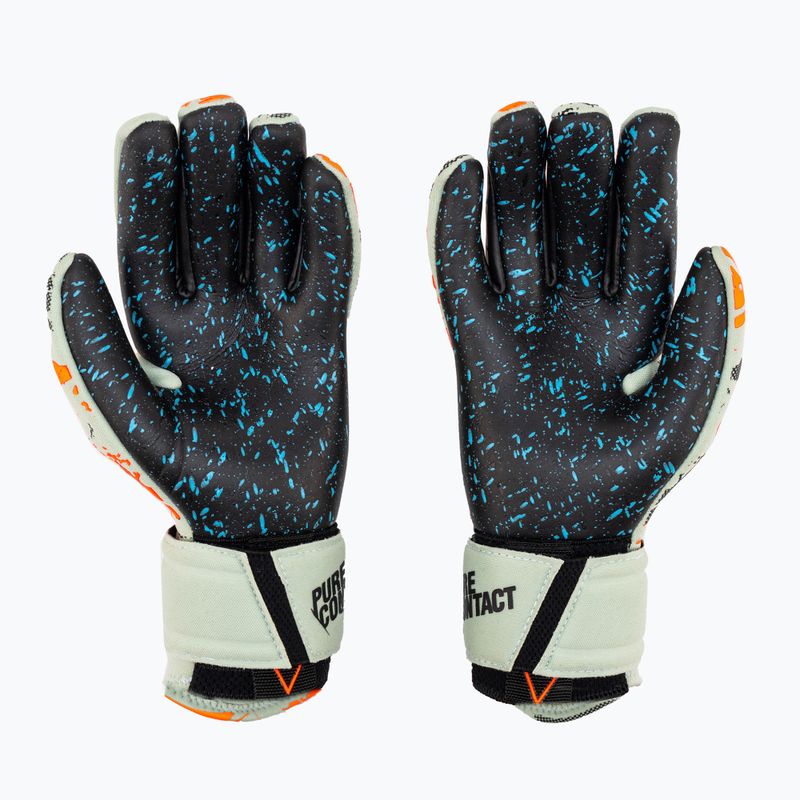 Dětské brankářské rukavice Reusch Pure Contact Fusion Junior zelené 5372900-5444 2
