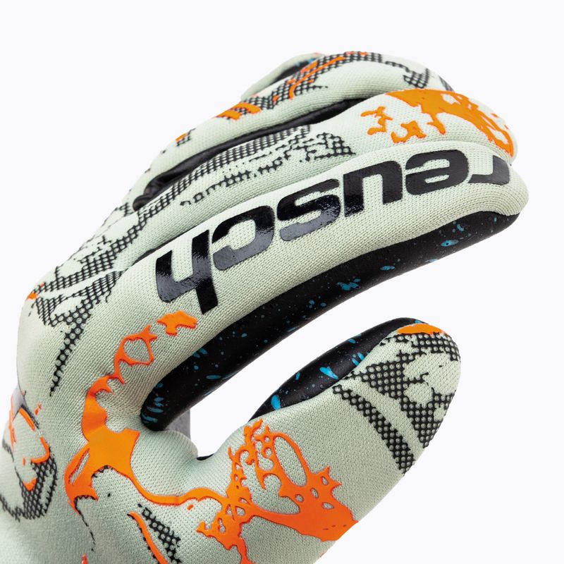 Dětské brankářské rukavice Reusch Pure Contact Fusion Junior zelené 5372900-5444 3
