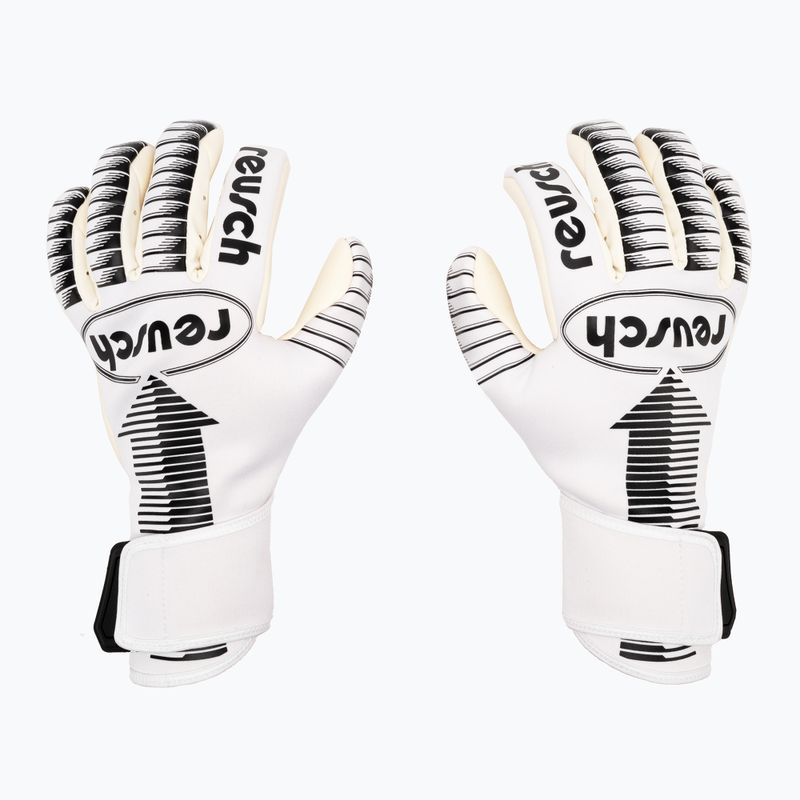 Brankářské rukavice Reusch Arrow Gold X bílé 5370908-1100
