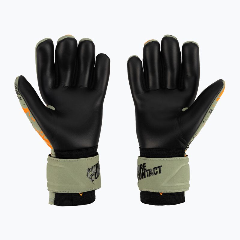 Dětské brankářské rukavice Reusch Pure Contact Gold Junior zelené 5372100-5444 2