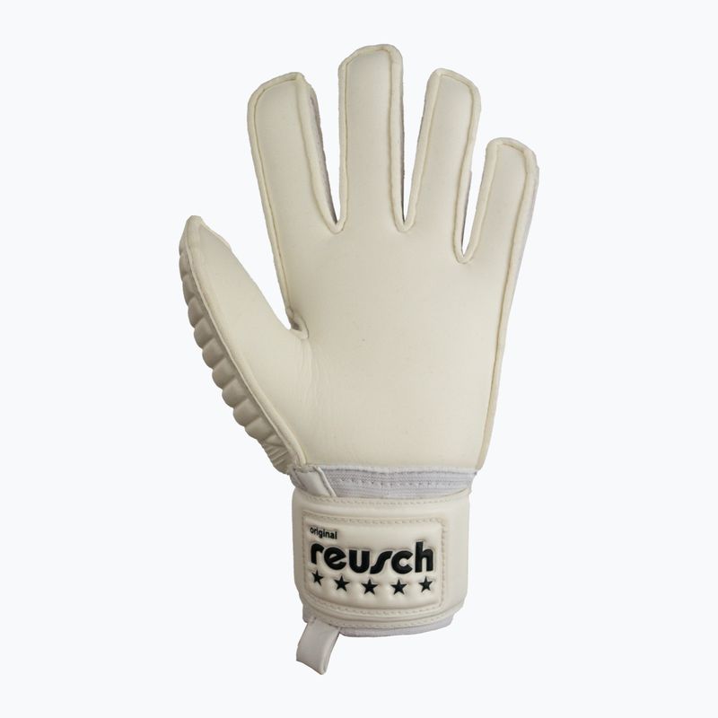 Dětské brankářské rukavice Reusch Legacy Arrow Silver Junior bílé 5372204-1100 6