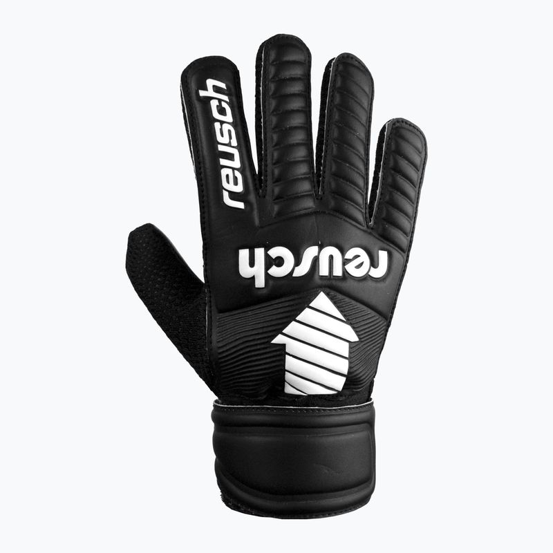 Dětské brankářské rukavice Reusch Legacy Arrow Solid Junior černé 5372504-7700 5