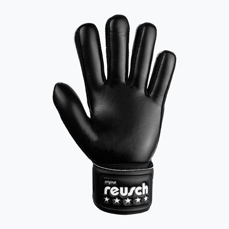 Dětské brankářské rukavice Reusch Legacy Arrow Solid Junior černé 5372504-7700 6