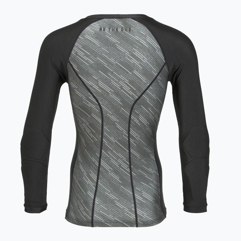 Brankářské tričko Reusch Padded Eco Underhirt black/desert green 2