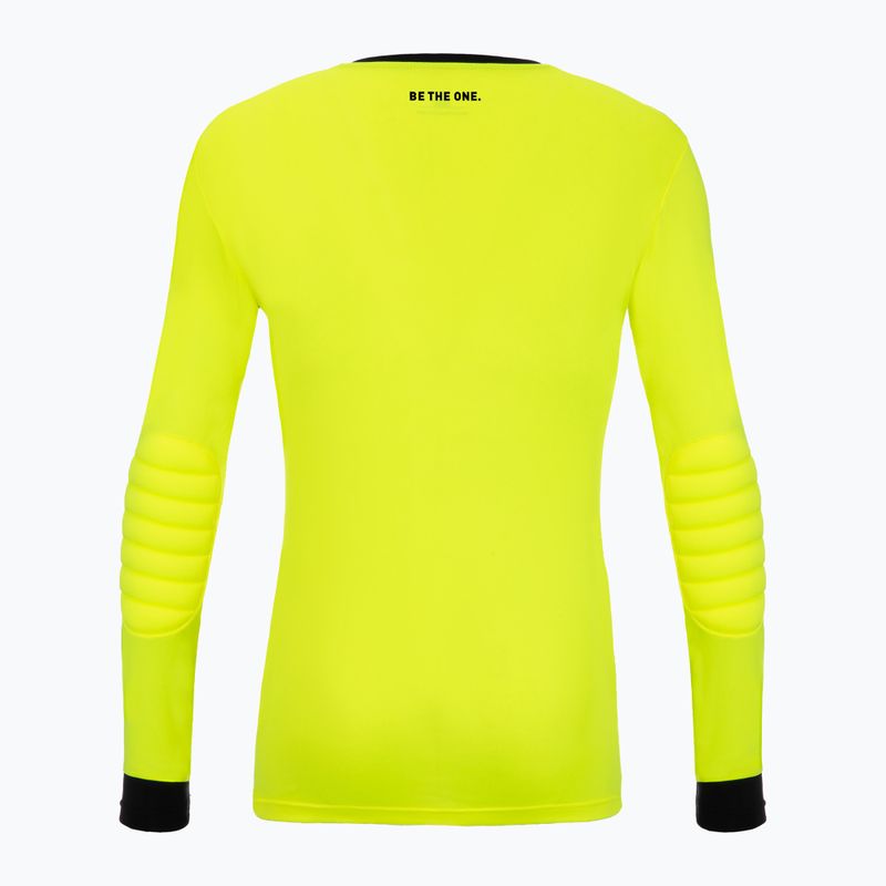 Dětské brankářské tričko Reusch Match Longsleeve Padded Junior žluté 5321700 2