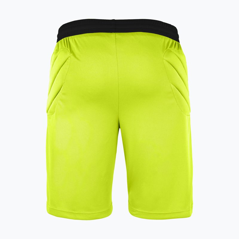 Dětské fotbalové šortky s chrániči Reusch Match Short Padded Junior žluté 5128700-2700 2