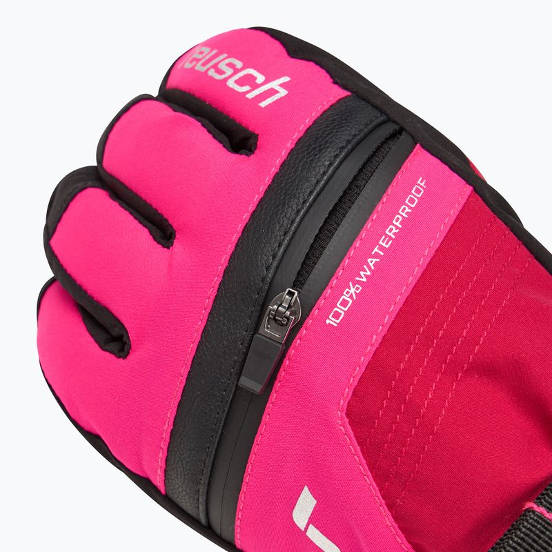 Dětské lyžařské rukavice  Reusch Lando R-TEX XT cerise/pink glo 4