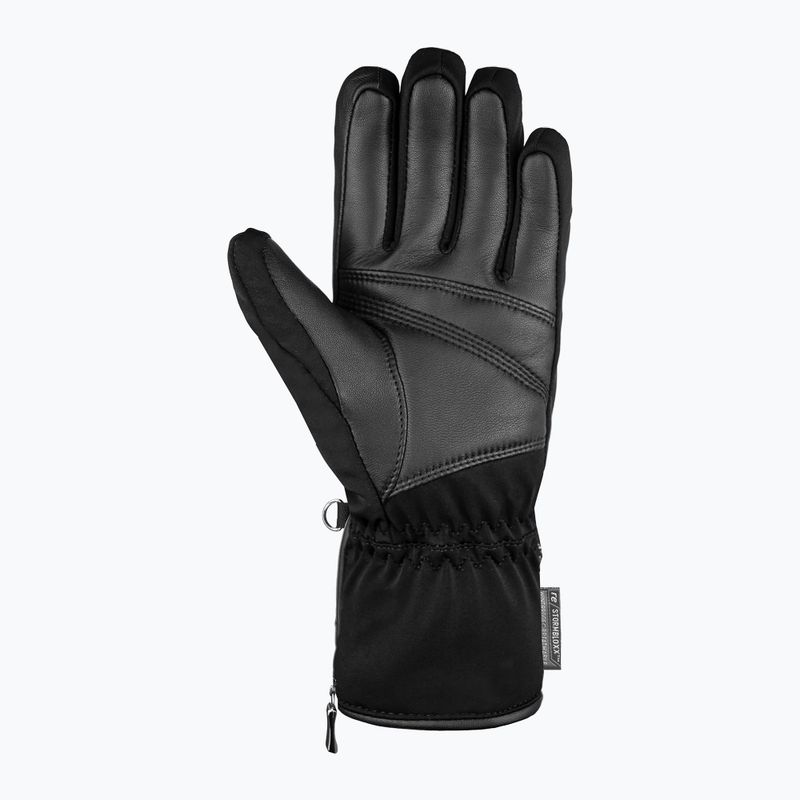 Dámské lyžařské rukavice Reusch Lore Stormbloxx black/silver 3