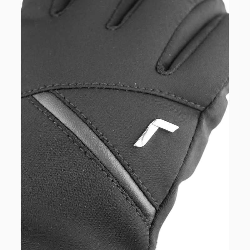 Dámské lyžařské rukavice Reusch Lore Stormbloxx black/silver 5