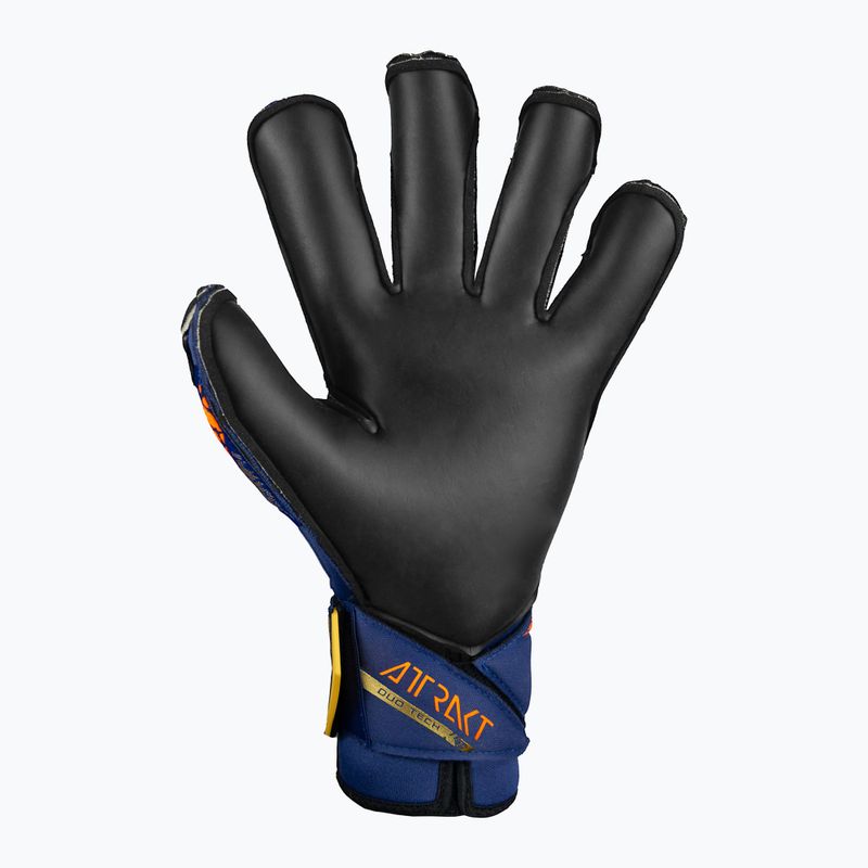 Brankářské rukavice  Reusch Attrakt Duo Evolution premium blue/gold/black 3