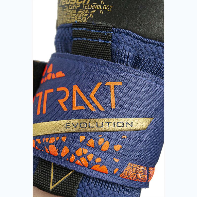 Brankářské rukavice  Reusch Attrakt Gold X Evolution premium blue/gold/black 8